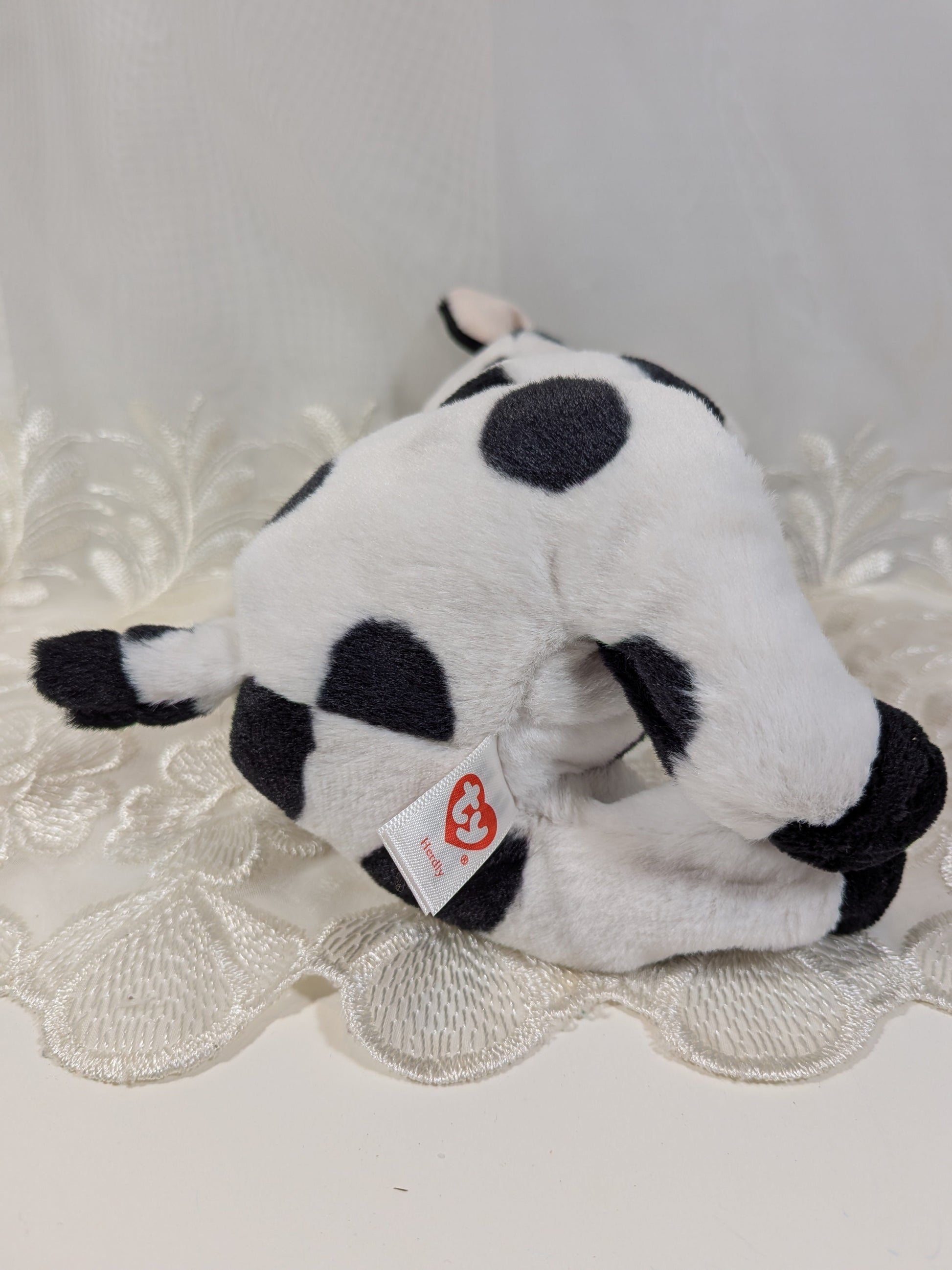 Ty Beanie Bellies - Herdly The Cow (8in) *See Photos And Description* - Vintage Beanies Canada