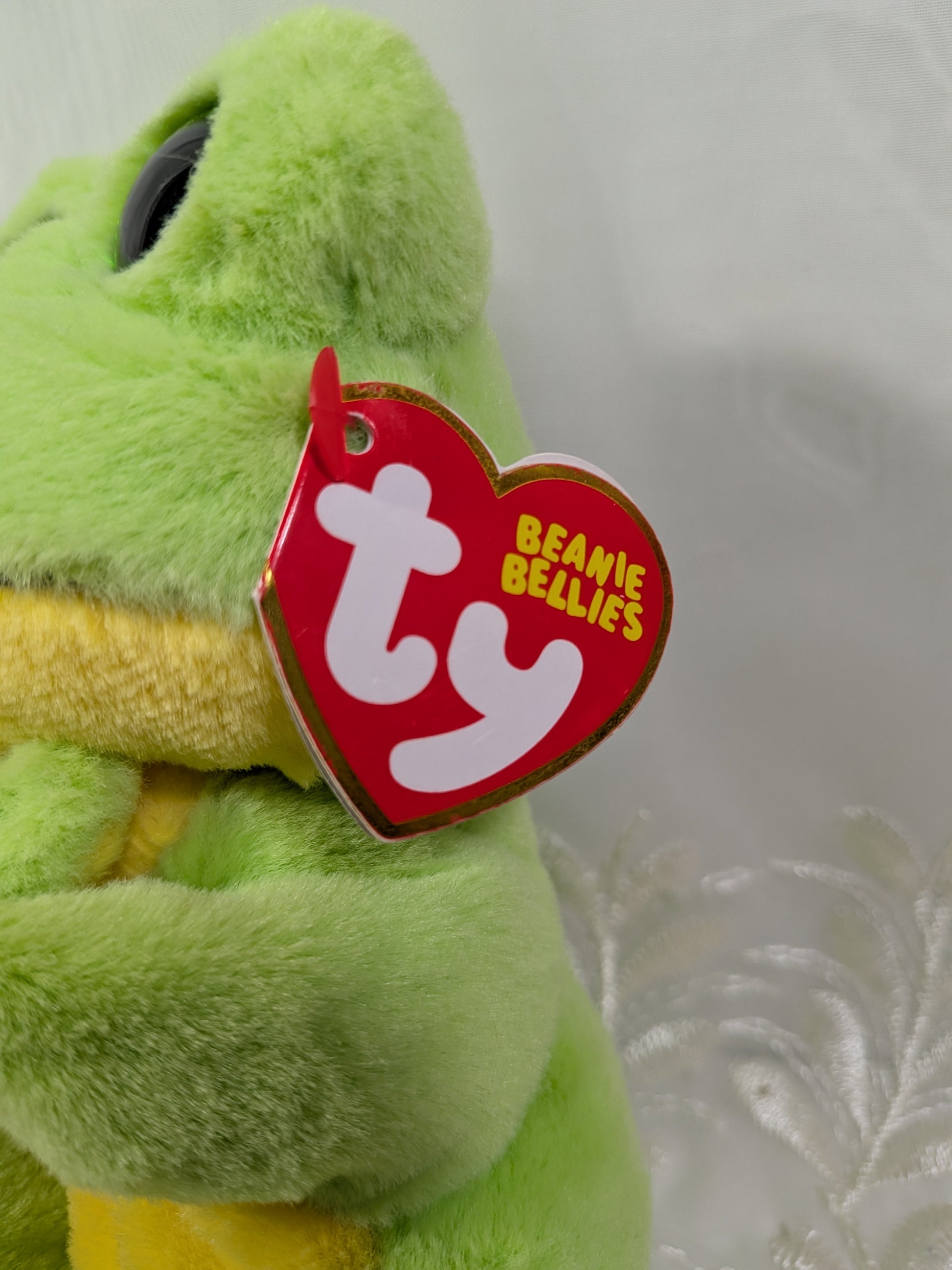 Ty Beanie Bellies - Snapper the Frog (8in) - Vintage Beanies Canada