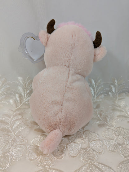 Ty Beanie Bellies - Sprinkles The Pink Cow (8in) - Vintage Beanies Canada