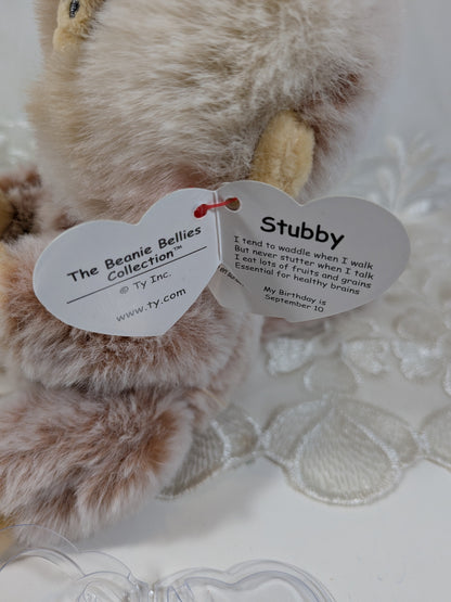 Ty Beanie Bellies - Stubby The Monkey (6in) - Vintage Beanies Canada