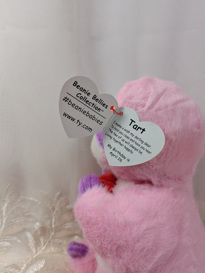 Ty Beanie Bellies - Tart The Pink Sloth (8in) - Vintage Beanies Canada