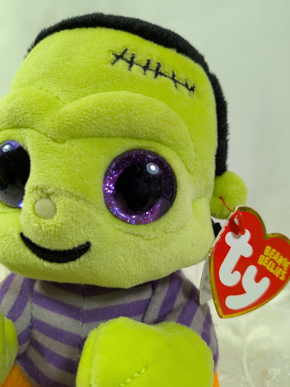 Ty Beanie Bellies - Victor the Frankenstein (7 in) - Vintage Beanies Canada