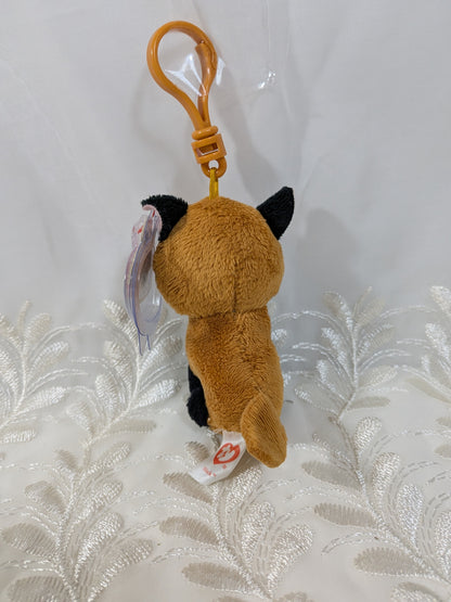 Ty Beanie Boo clip - Slick The Fox (3in) - Vintage Beanies Canada
