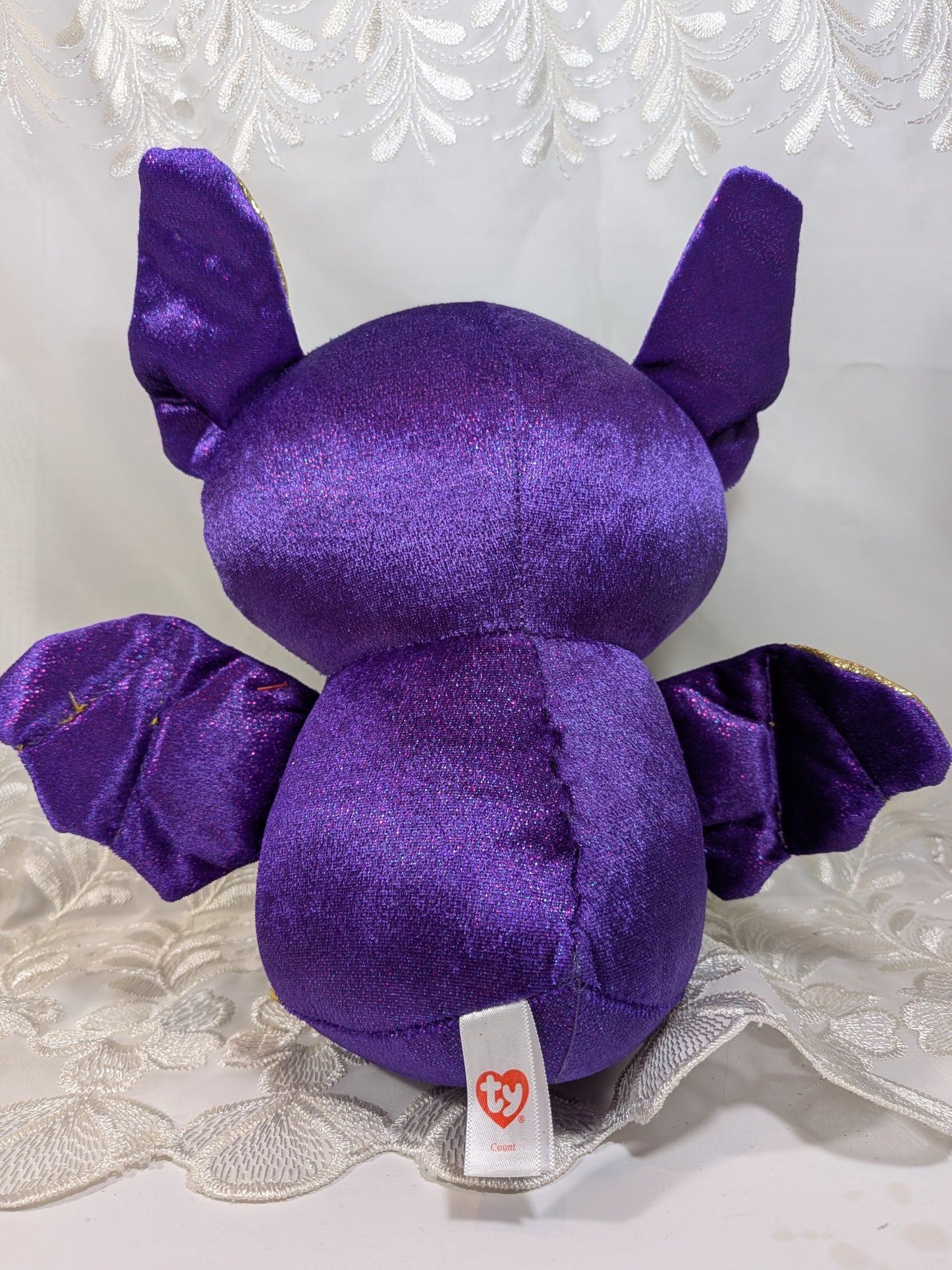 Ty Beanie Boo - Count The Purple Bat (9in) Near mint Tag - Vintage Beanies Canada