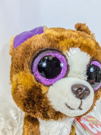 Ty Beanie Boo - Dexter the dog (6in) Non - mint Tag scuffed eyes - Vintage Beanies Canada