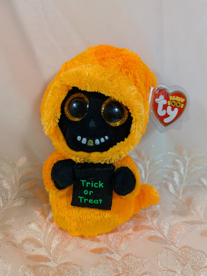 Ty Beanie Boo - Grinner The Orange Halloween Ghoul (6In) - Vintage Beanies Canada