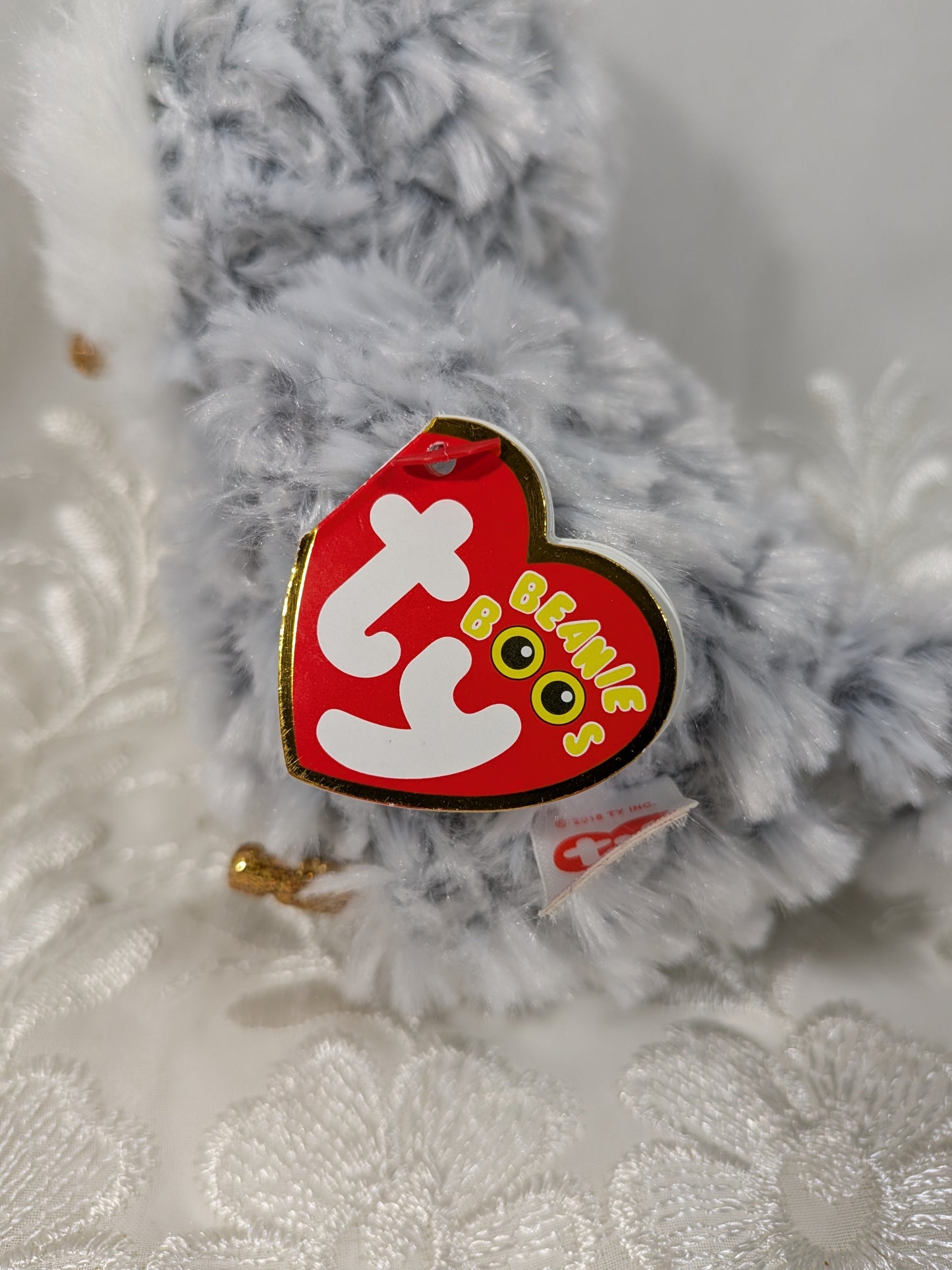 Ty Beanie Boo - Owlette The Gray Owl (6in) - Vintage Beanies Canada