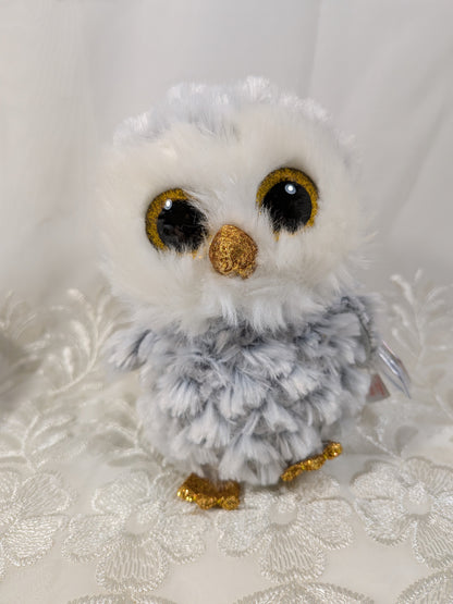 Ty Beanie Boo - Owlette The Gray Owl (6in) - Vintage Beanies Canada