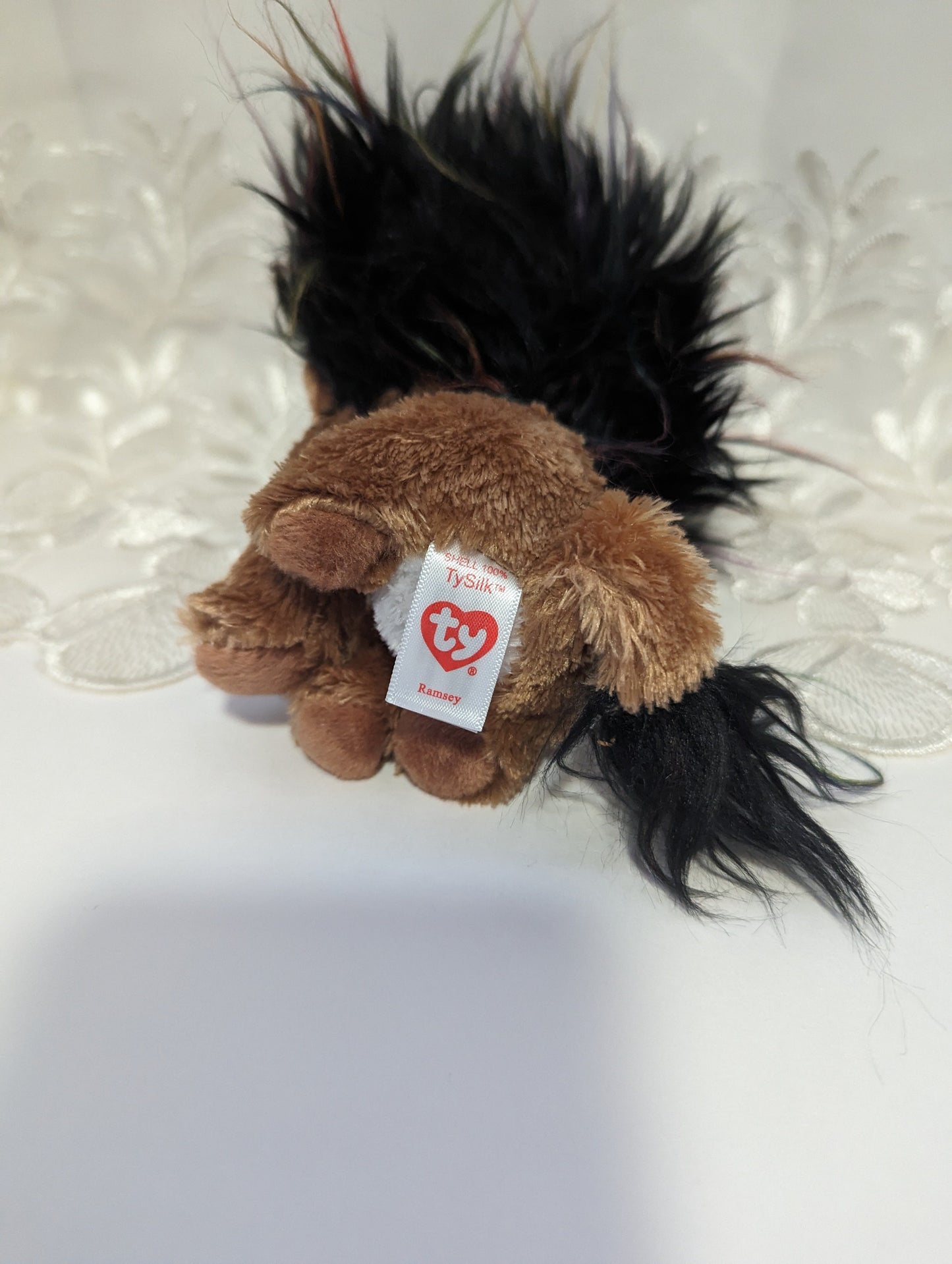 Ty Beanie Boo - Ramsey The Lion Unicorn (6in) No Hang Tag - Vintage Beanies Canada