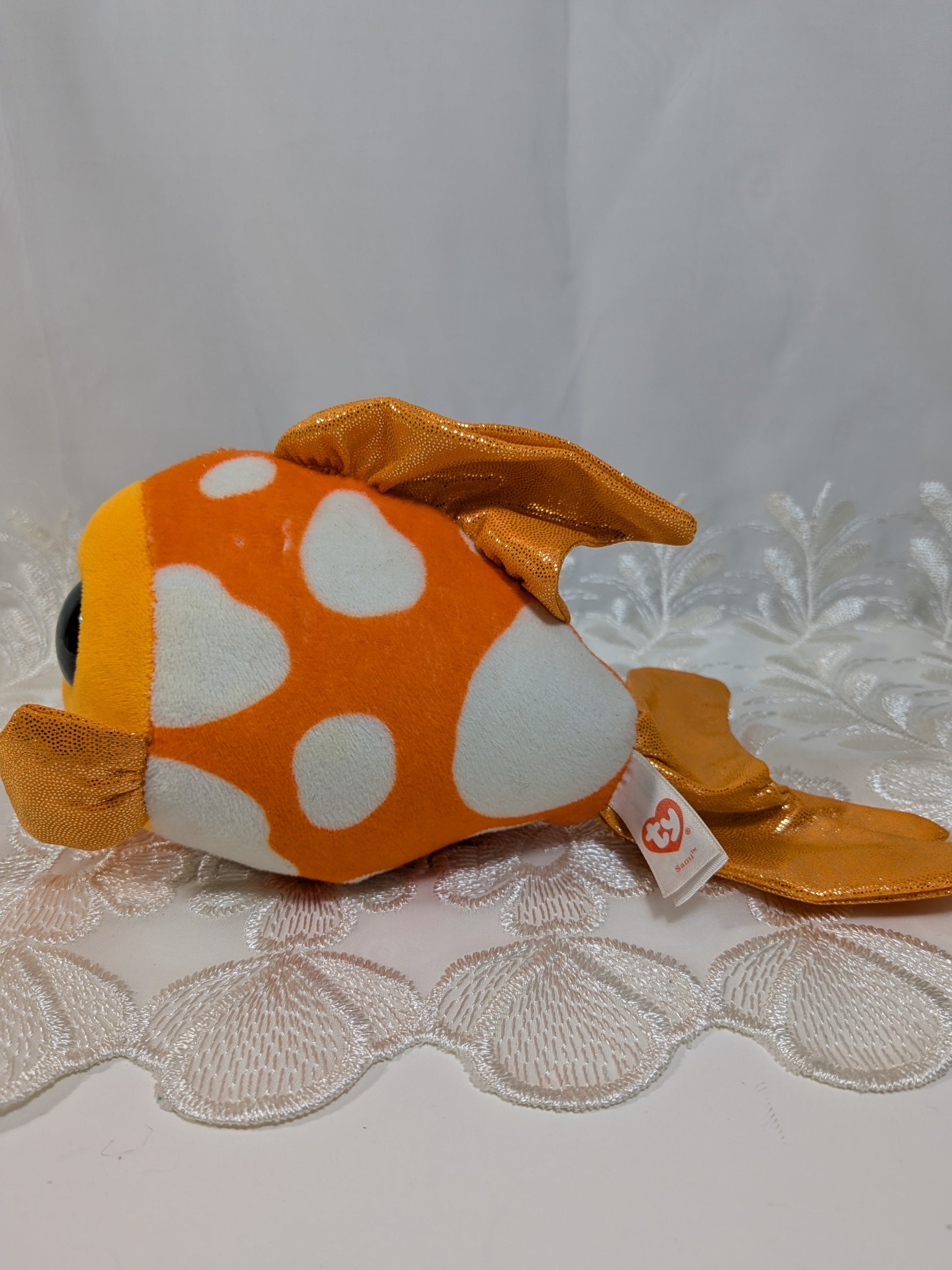 Ty Beanie Boo - Sami the goldfish (6in) No Hang Tag - Vintage Beanies Canada
