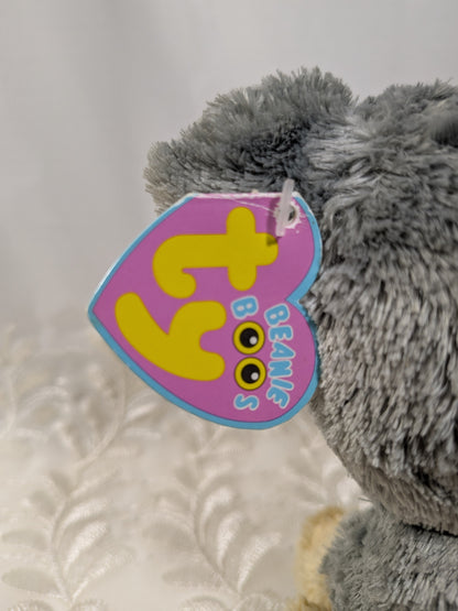 Ty Beanie Boo - Scraps The Schnauzer Dog (6in) First Generation, Purple Tag - Vintage Beanies Canada