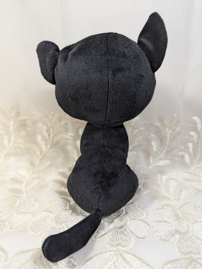 Ty Beanie Boo - Shadow the Black Halloween Cat (6in) No Tag, Scuffed Eyes - Vintage Beanies Canada