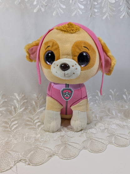 Ty Beanie Boo - Skye From Paw Patrol Dog With Pink Hat (9in) No Hang Tag, scuffed eyes - Vintage Beanies Canada