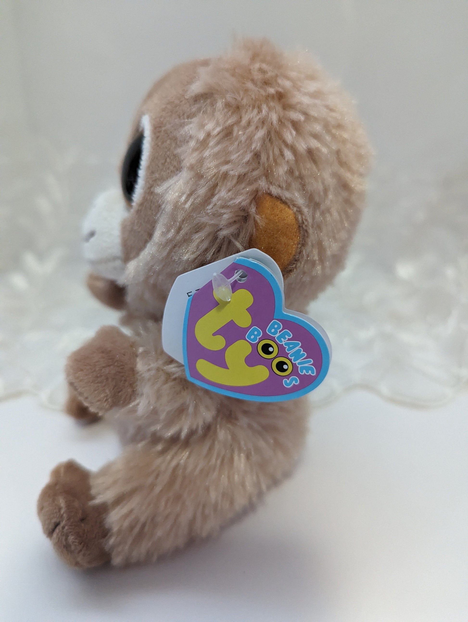 Ty Beanie Boo - Tangerine The Orangutan (6in) First Gen, Near-mint Purple Hang Tag - Vintage Beanies Canada