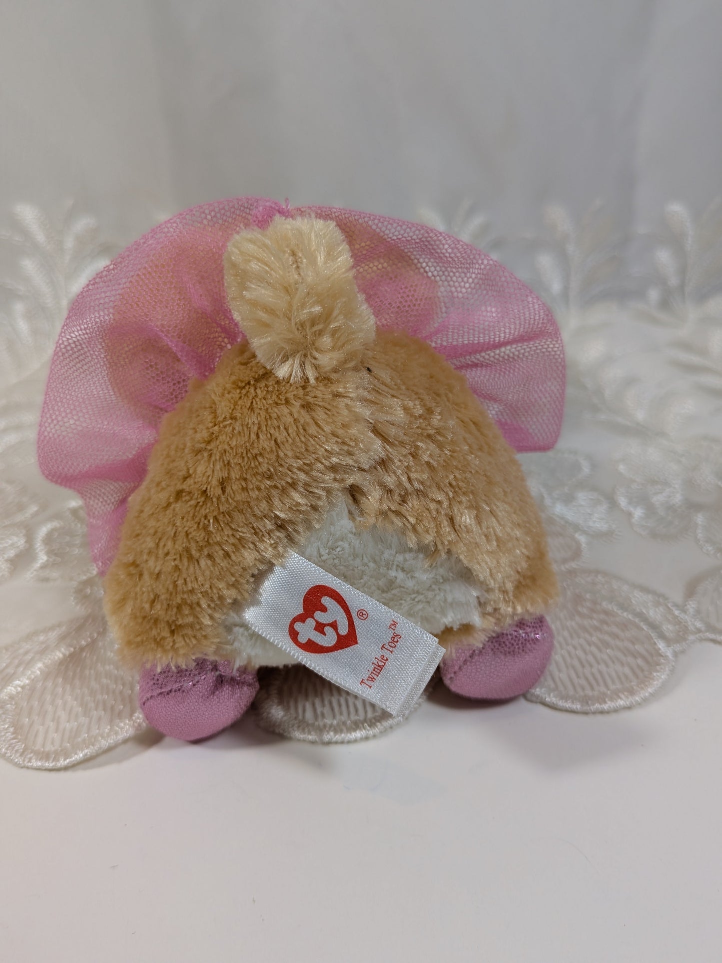 Ty Beanie Boo - Twinkle Toes The Ballerina Bunny Rabbit (6in) No Tags - Vintage Beanies Canada