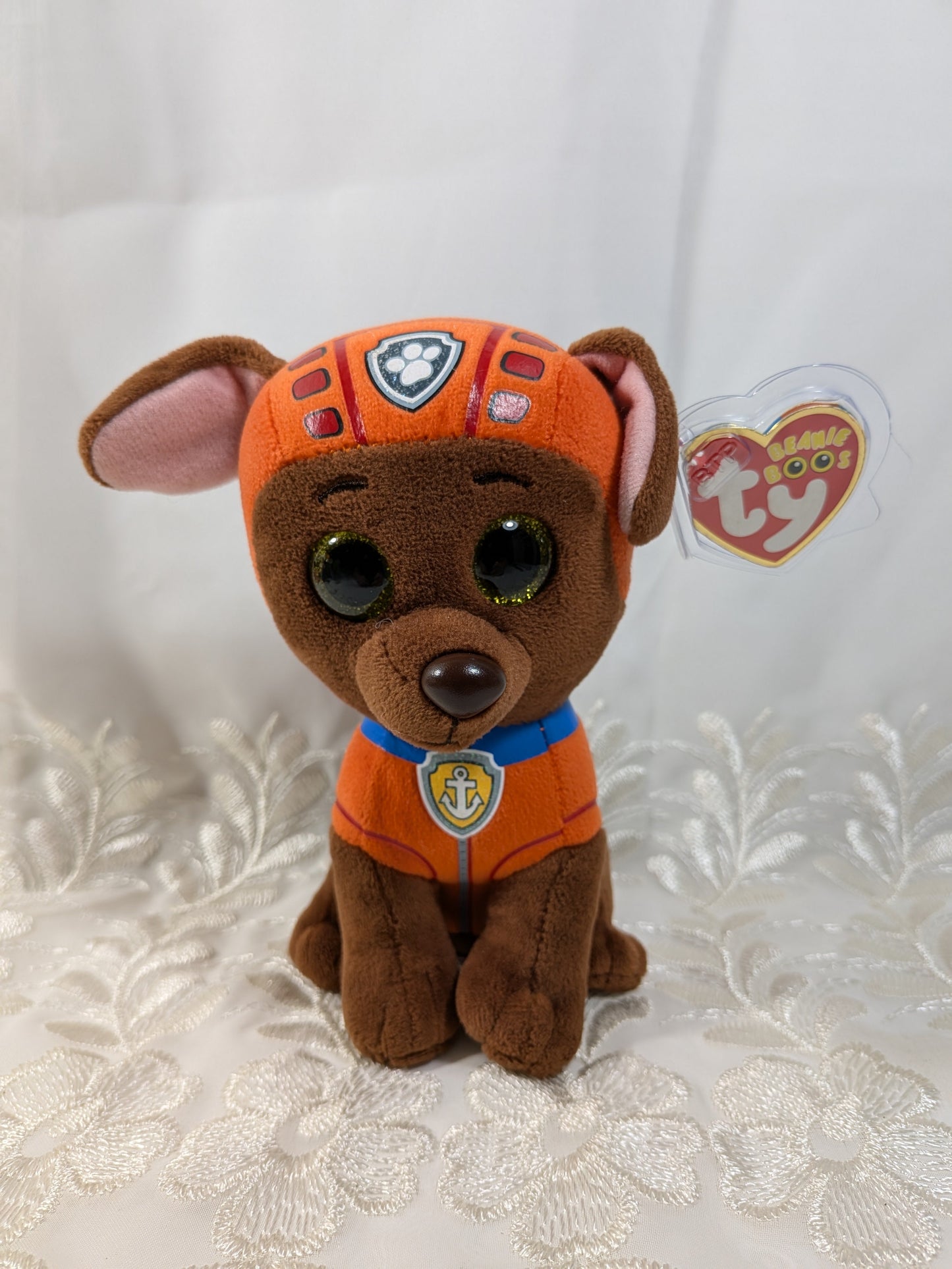 Ty Beanie Boo - Zuma The Brown Dog From Paw Patrol (6in) - Vintage Beanies Canada
