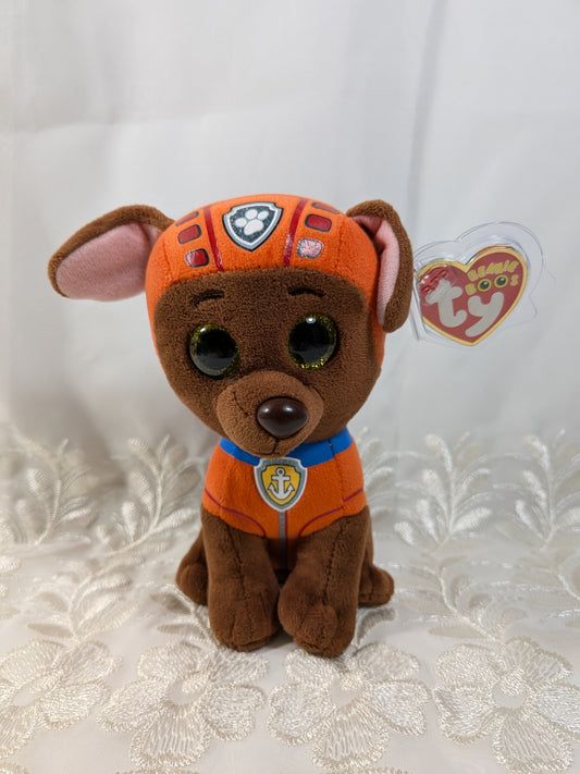 Ty Beanie Boo - Zuma The Brown Dog From Paw Patrol (6in) - Vintage Beanies Canada