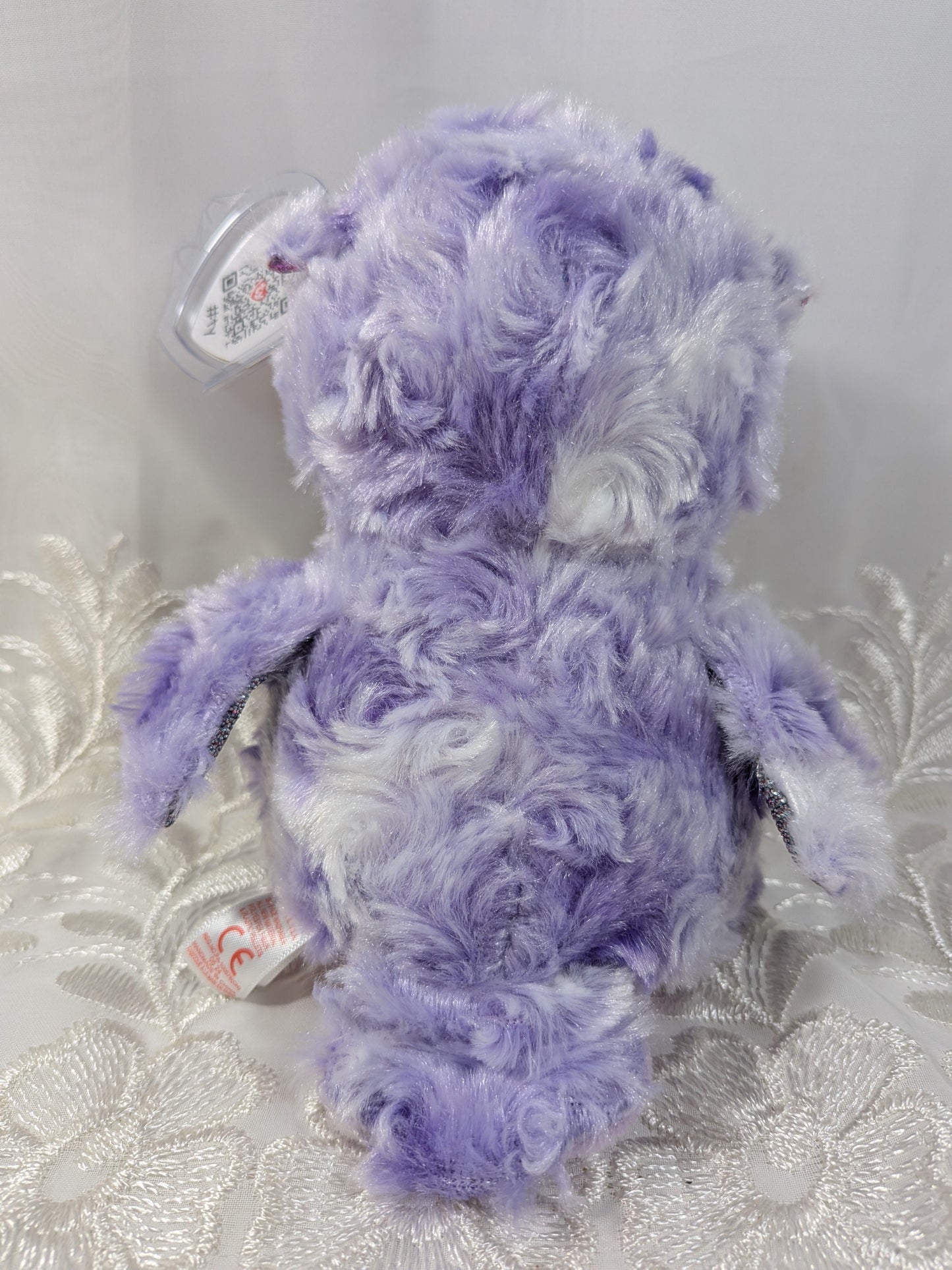 Ty Beanie Boos - Owlivia The Purple Owl (6in) - Vintage Beanies Canada