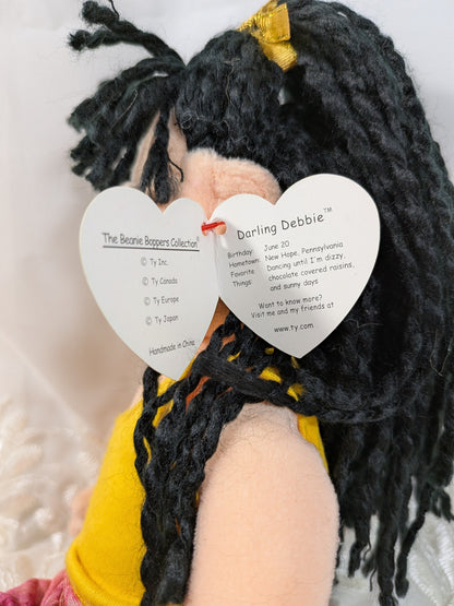Ty Beanie Boppers - Darling Debbie The Girl Doll (12in) - Vintage Beanies Canada