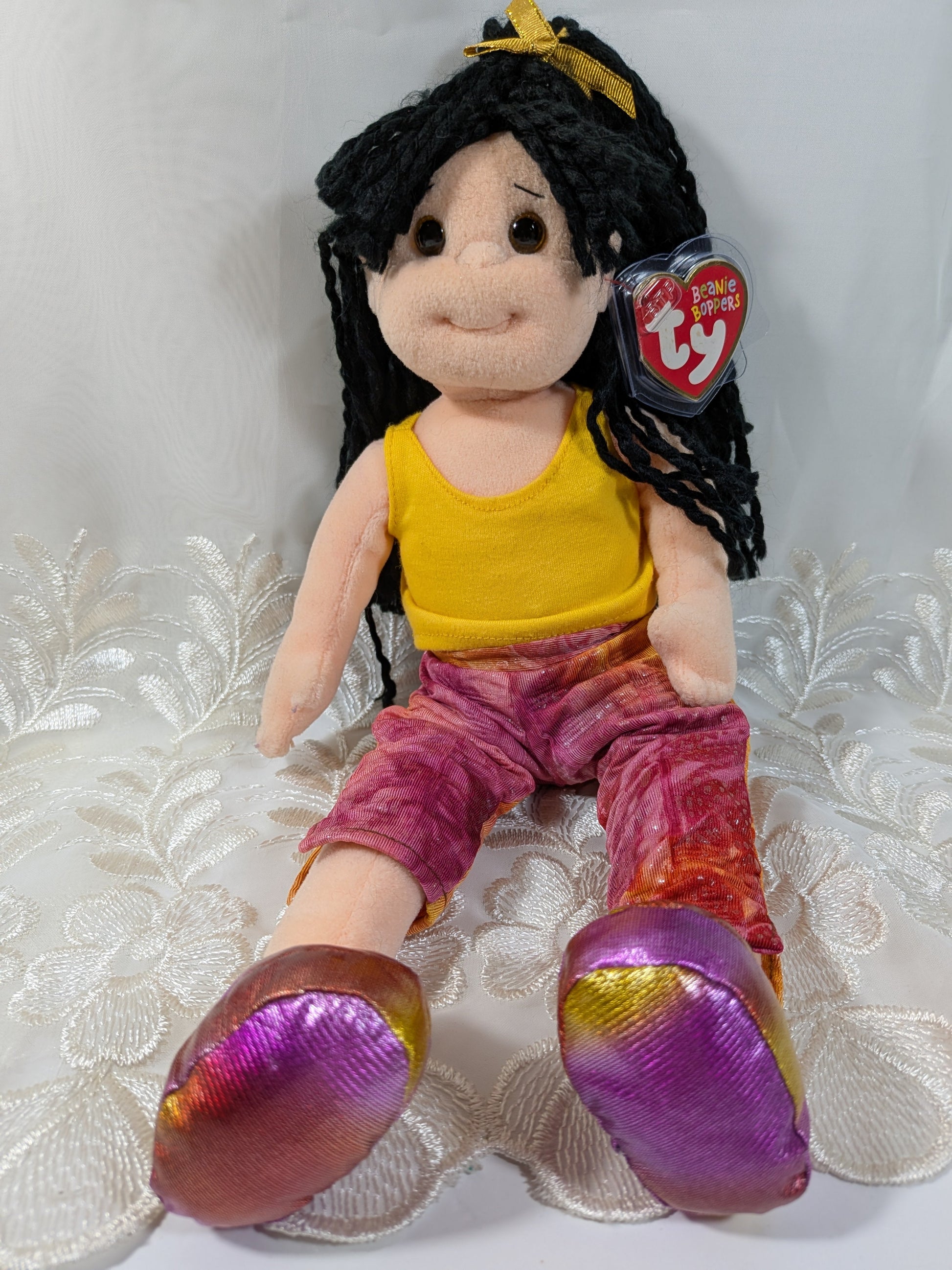 Ty Beanie Boppers - Darling Debbie The Girl Doll (12in) - Vintage Beanies Canada