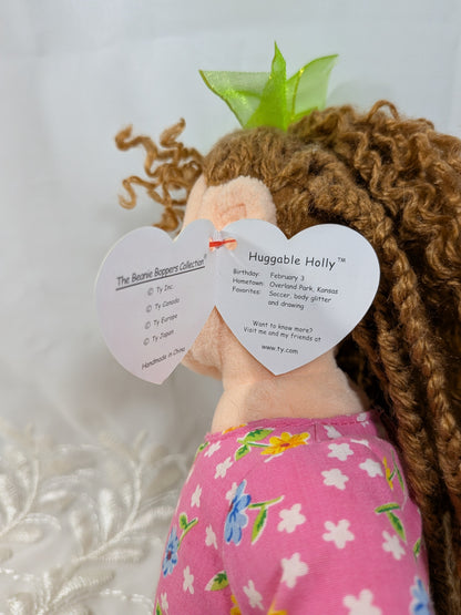 Ty Beanie Boppers - Huggable Holly The Girl Doll (12 in) - Vintage Beanies Canada