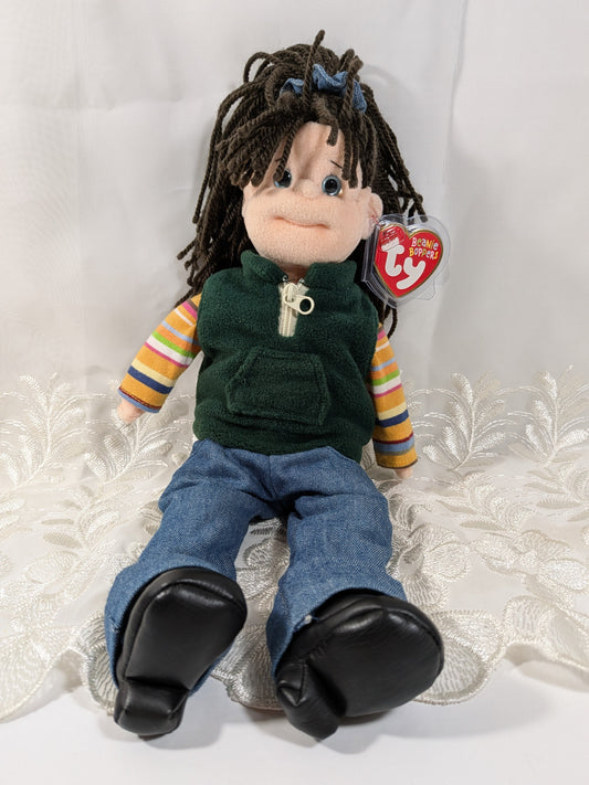 Ty Beanie Boppers - Spunky Sammie The Girl Doll (12in) - Vintage Beanies Canada