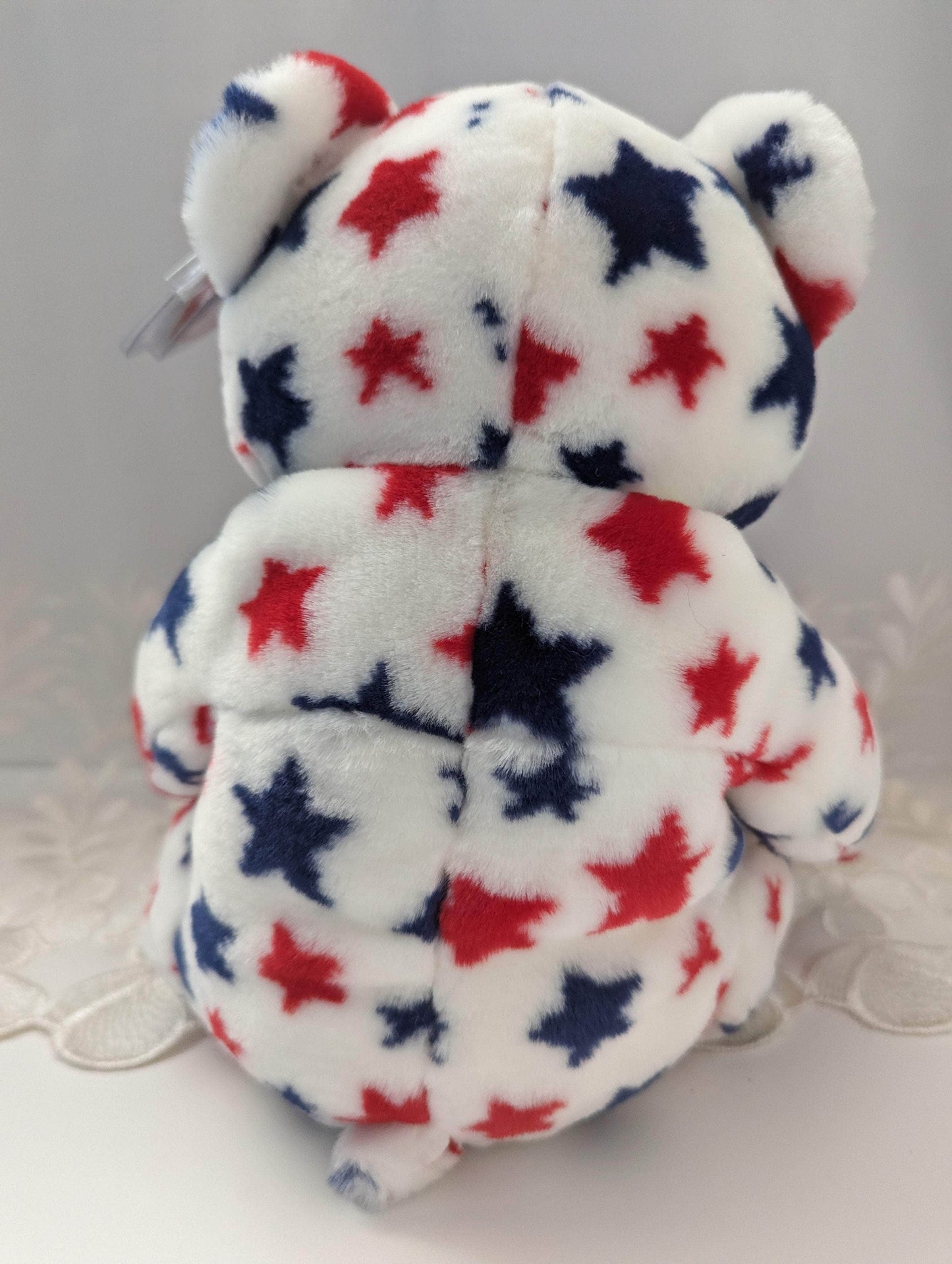 Ty Beanie Buddies - Blue The Bear (10in) - Vintage Beanies Canada