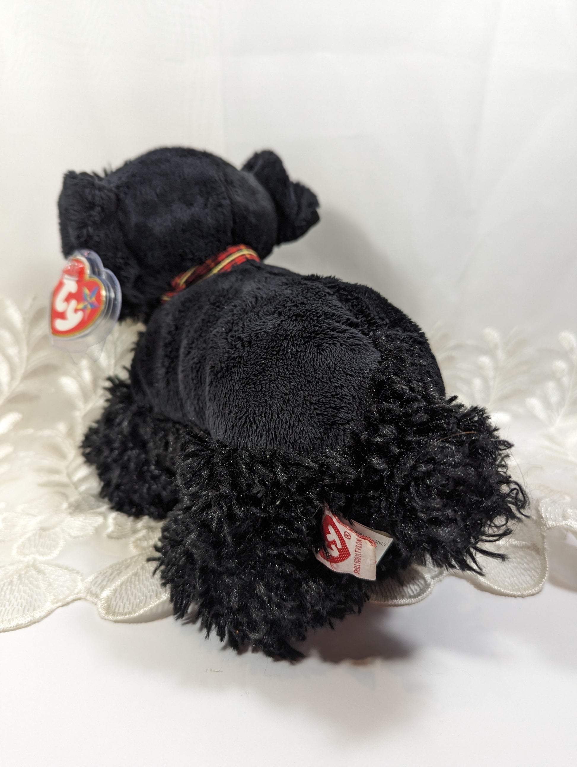 Ty Beanie Buddy - Aberdeen The Black Scottish Terrier Dog (11in) *Rare* Near Mint Tag - Vintage Beanies Canada
