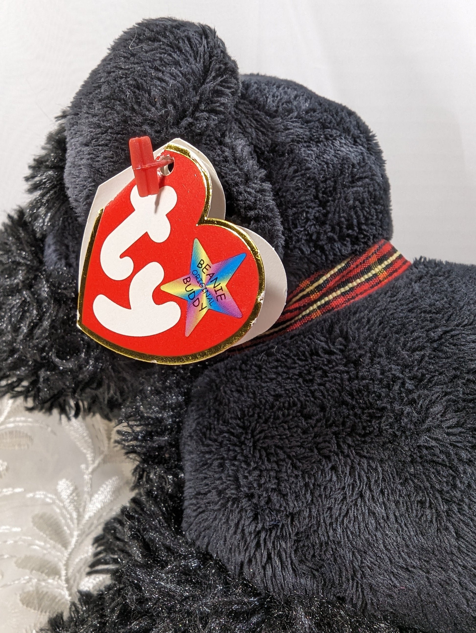 Ty Beanie Buddy - Aberdeen The Black Scottish Terrier Dog (11in) *Rare* Near Mint Tag - Vintage Beanies Canada