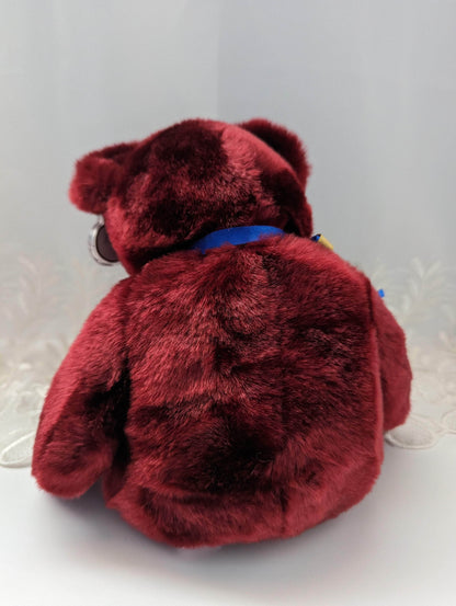 Ty Beanie Buddy - Buckingham The Burgundy Bear (13in) - Vintage Beanies Canada