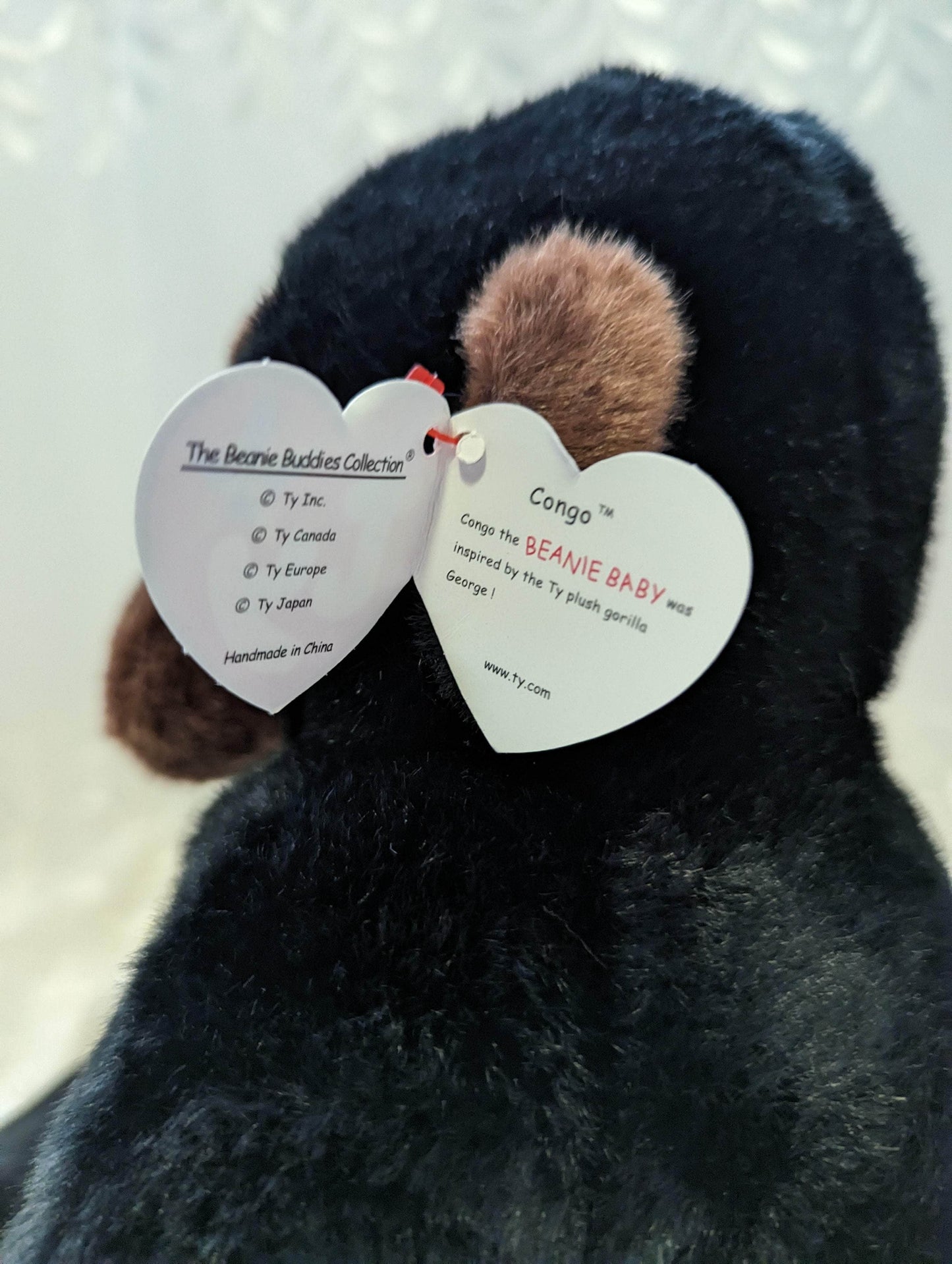 Ty Beanie Buddy - Congo The Gorilla (10.5in) - Vintage Beanies Canada