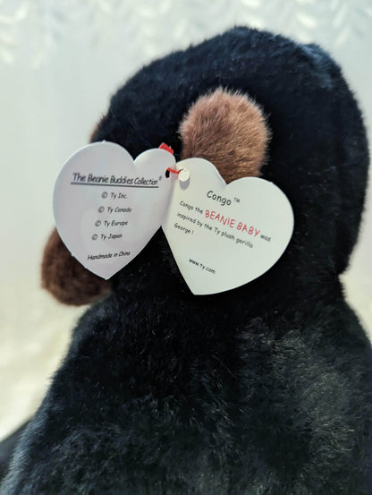 Ty Beanie Buddy - Congo The Gorilla (10.5in) - Vintage Beanies Canada