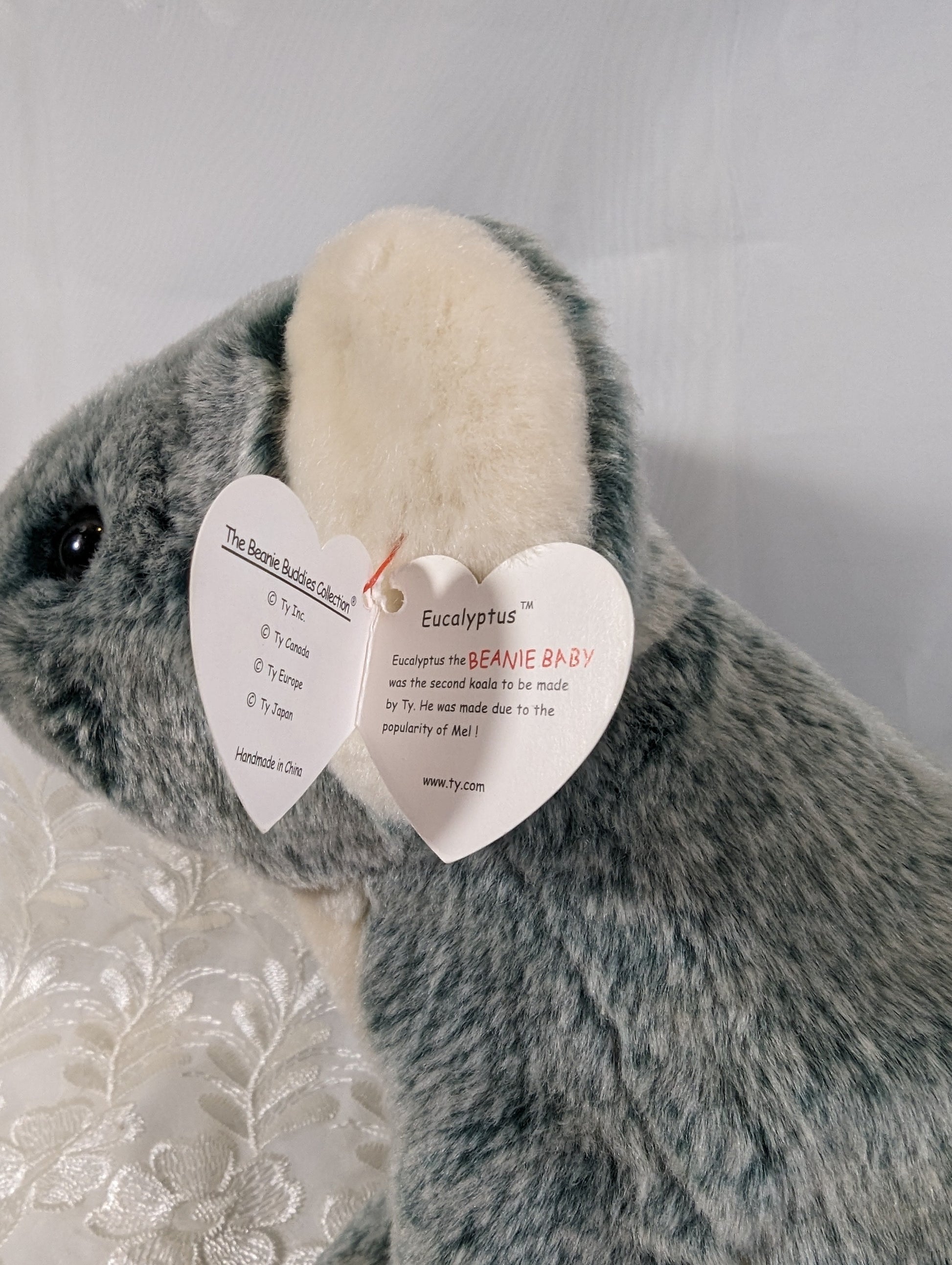 Ty Beanie Buddy - Eucalyptus The Koala Bear (11in) Non - mint Tag - Vintage Beanies Canada