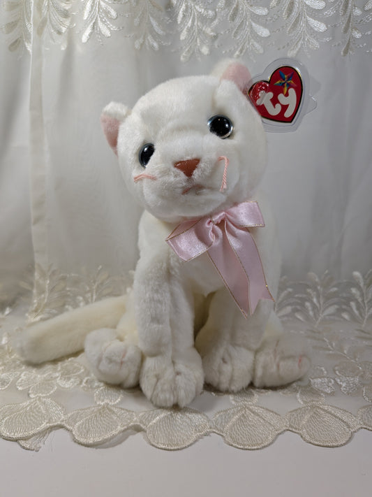 Ty Beanie Buddy - Flip The White Cat (10.5in) - Vintage Beanies Canada