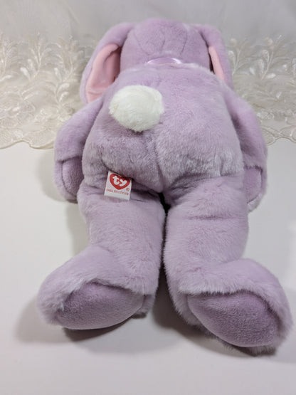 Ty Beanie Buddy - Floppity The Purple Bunny (13in) - Vintage Beanies Canada