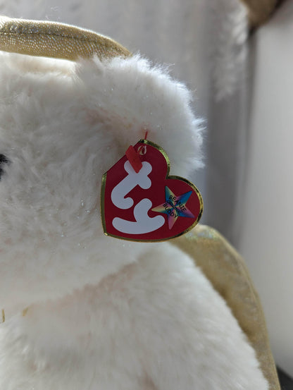Ty Beanie Buddy - Halo II The Angel Bear (13in) - Vintage Beanies Canada