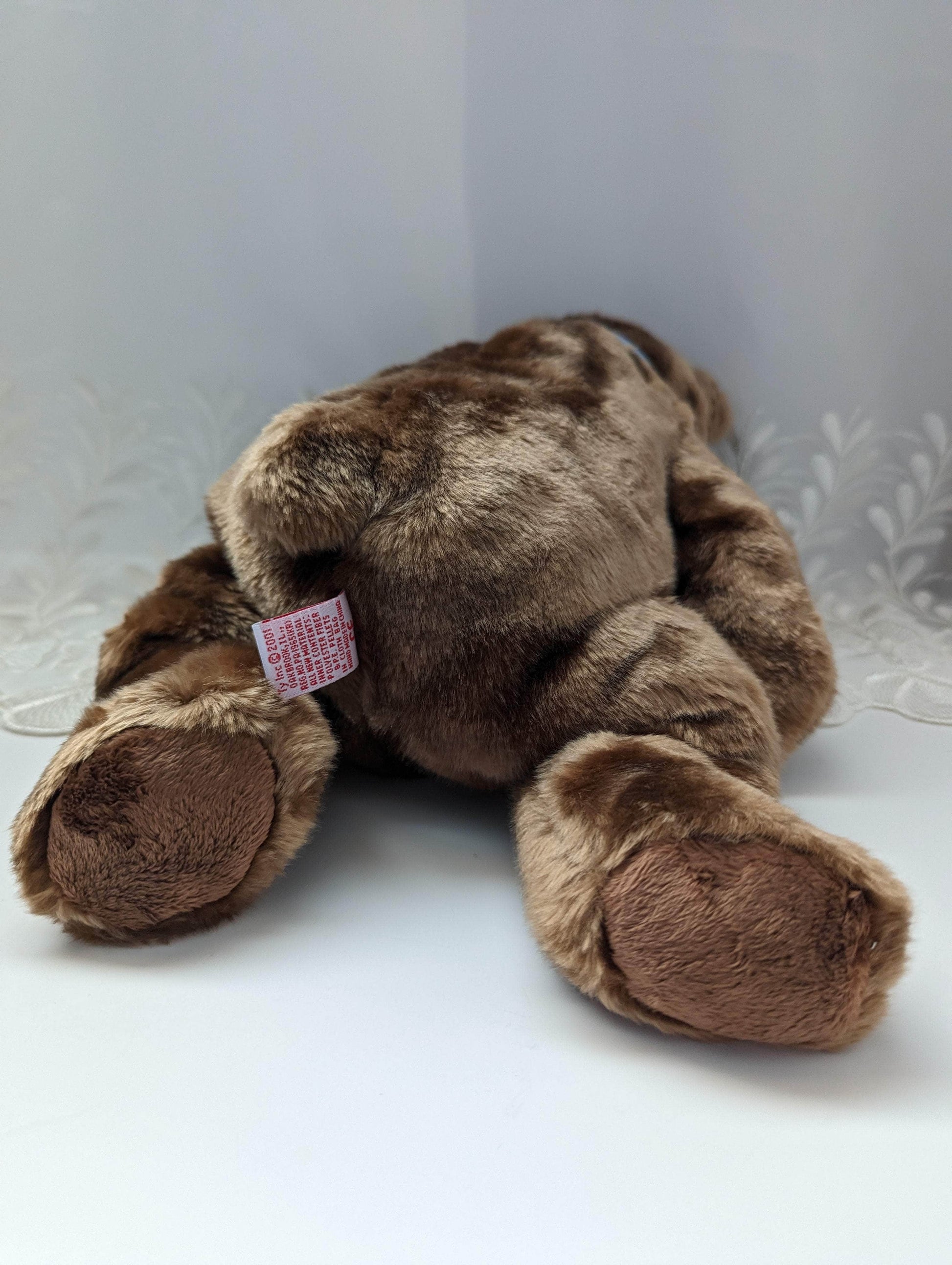 Ty Beanie Buddy - Hero The Bear (10in) Wrinkled fabric - Vintage Beanies Canada