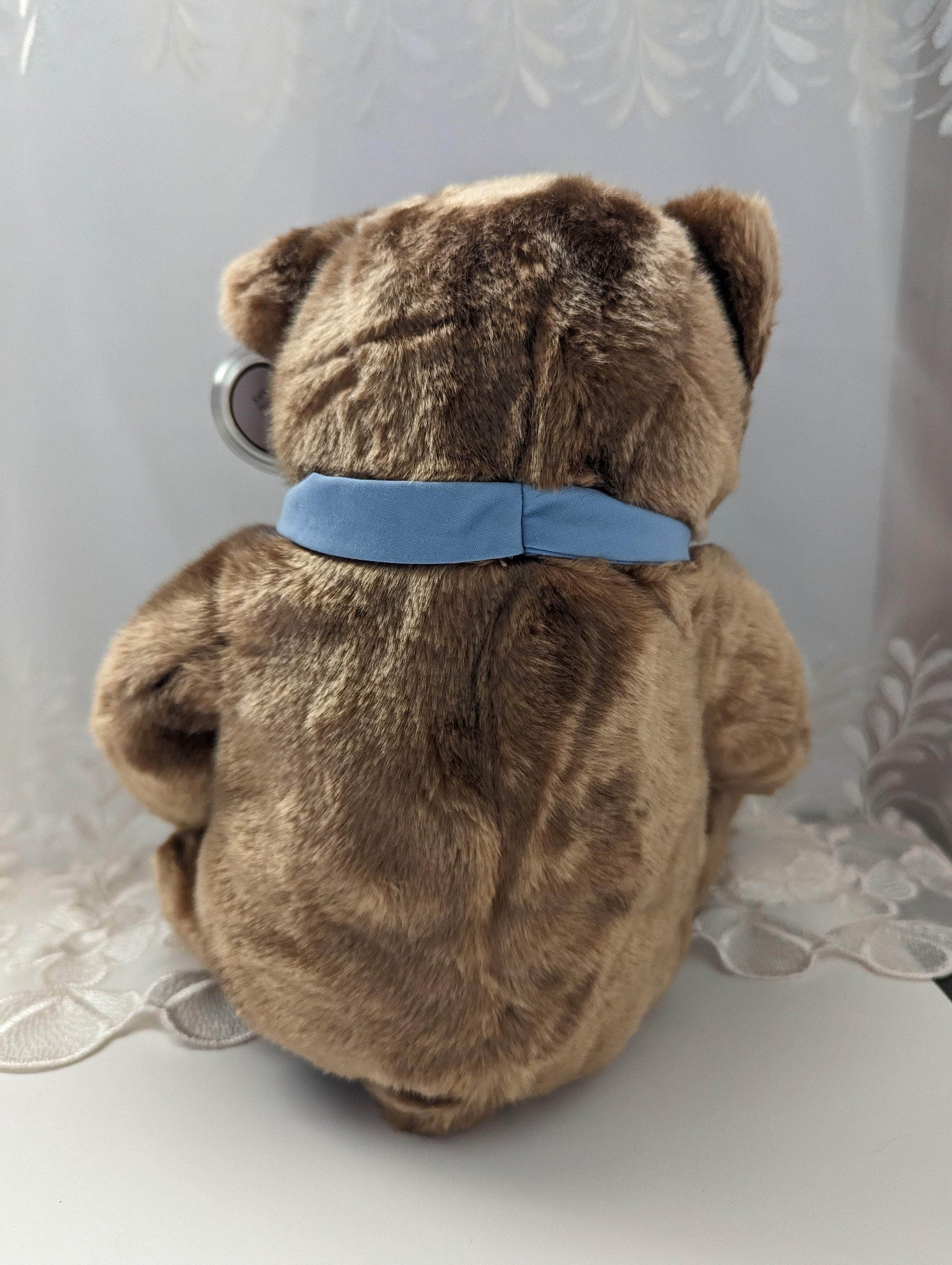 Ty Beanie Buddy - Hero The Bear (10in) Wrinkled fabric - Vintage Beanies Canada