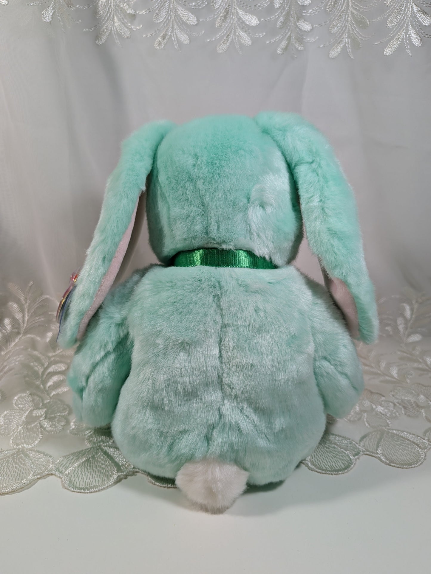Ty Beanie Buddy - Hippity The Green Bunny Rabbit (13in) - Vintage Beanies Canada
