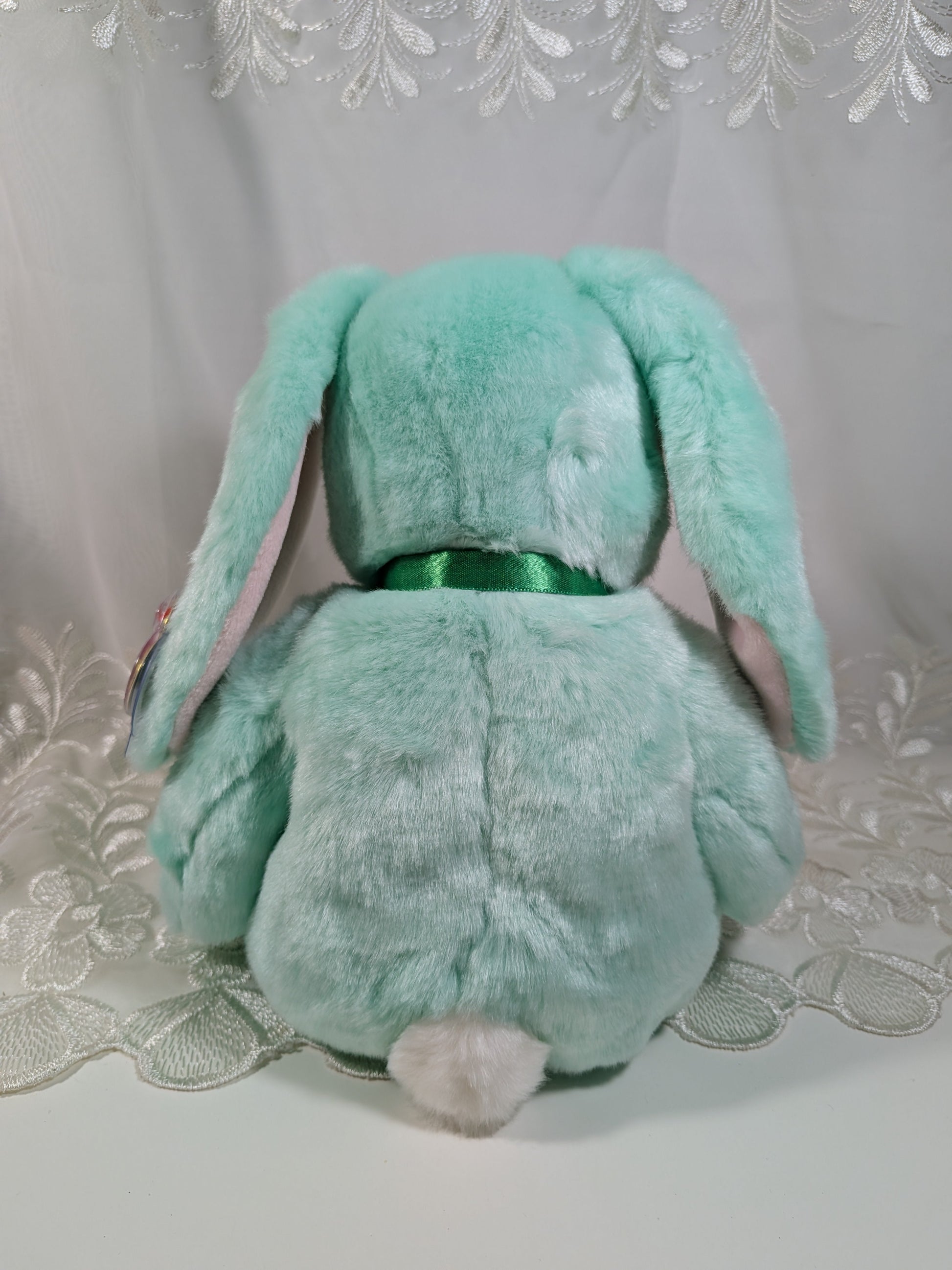 Ty Beanie Buddy - Hippity The Green Bunny Rabbit (13in) - Vintage Beanies Canada