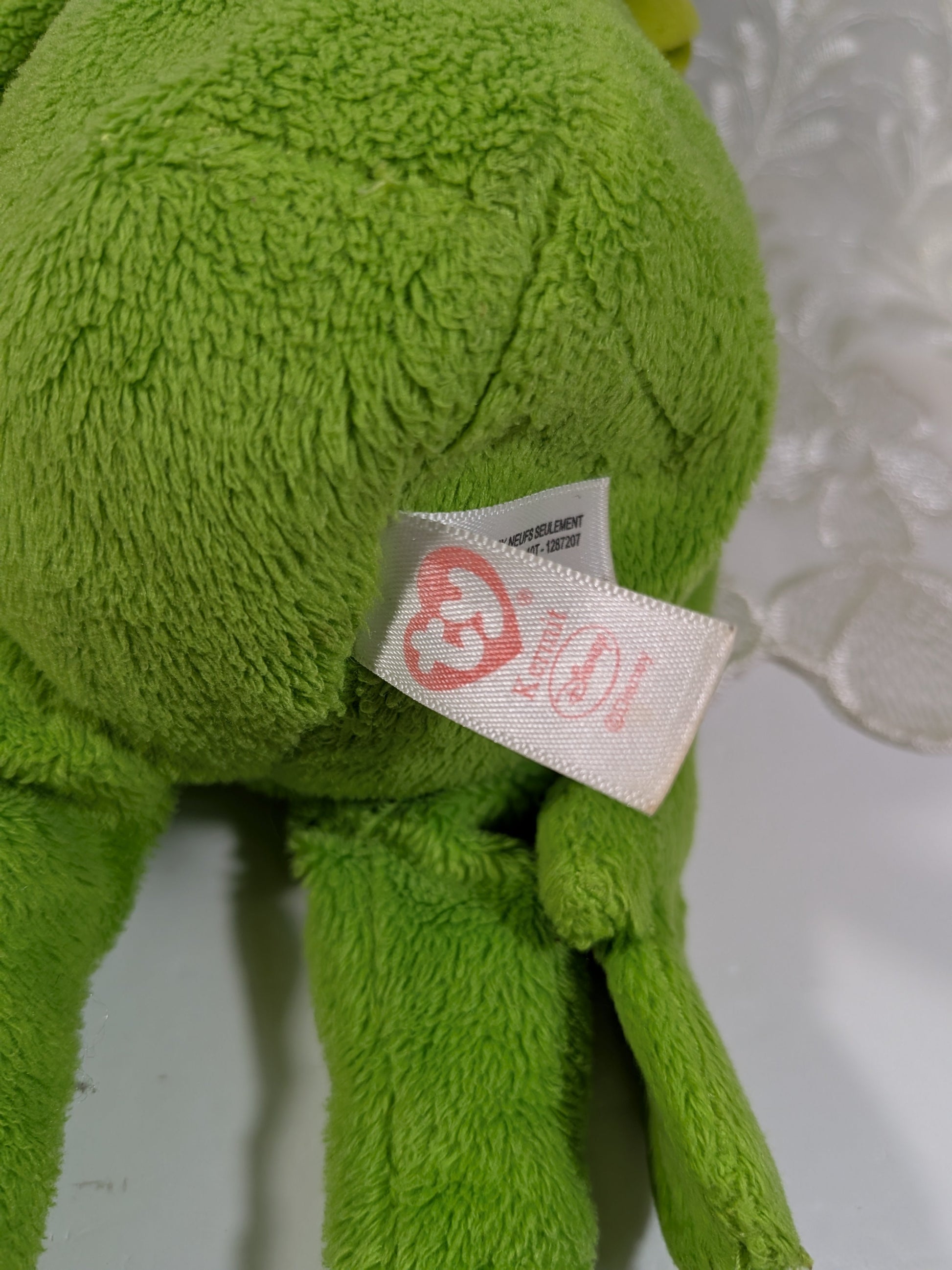 Ty Beanie Buddy - Kermit the Frog from The Muppets (16 in) No Tag - Vintage Beanies Canada