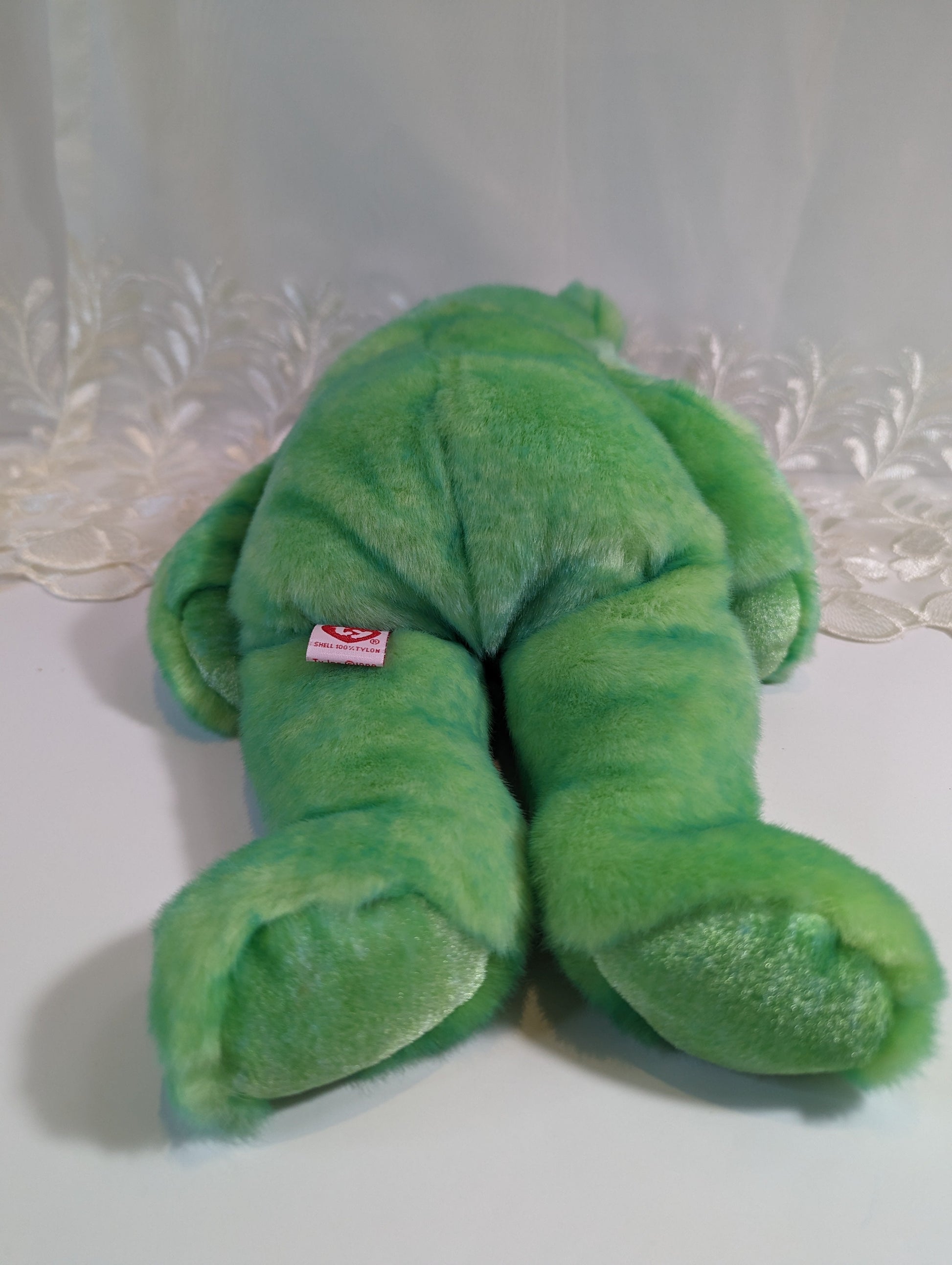 Ty Beanie Buddy - Kicks The Green Soccer Bear (13 in) - Vintage Beanies Canada
