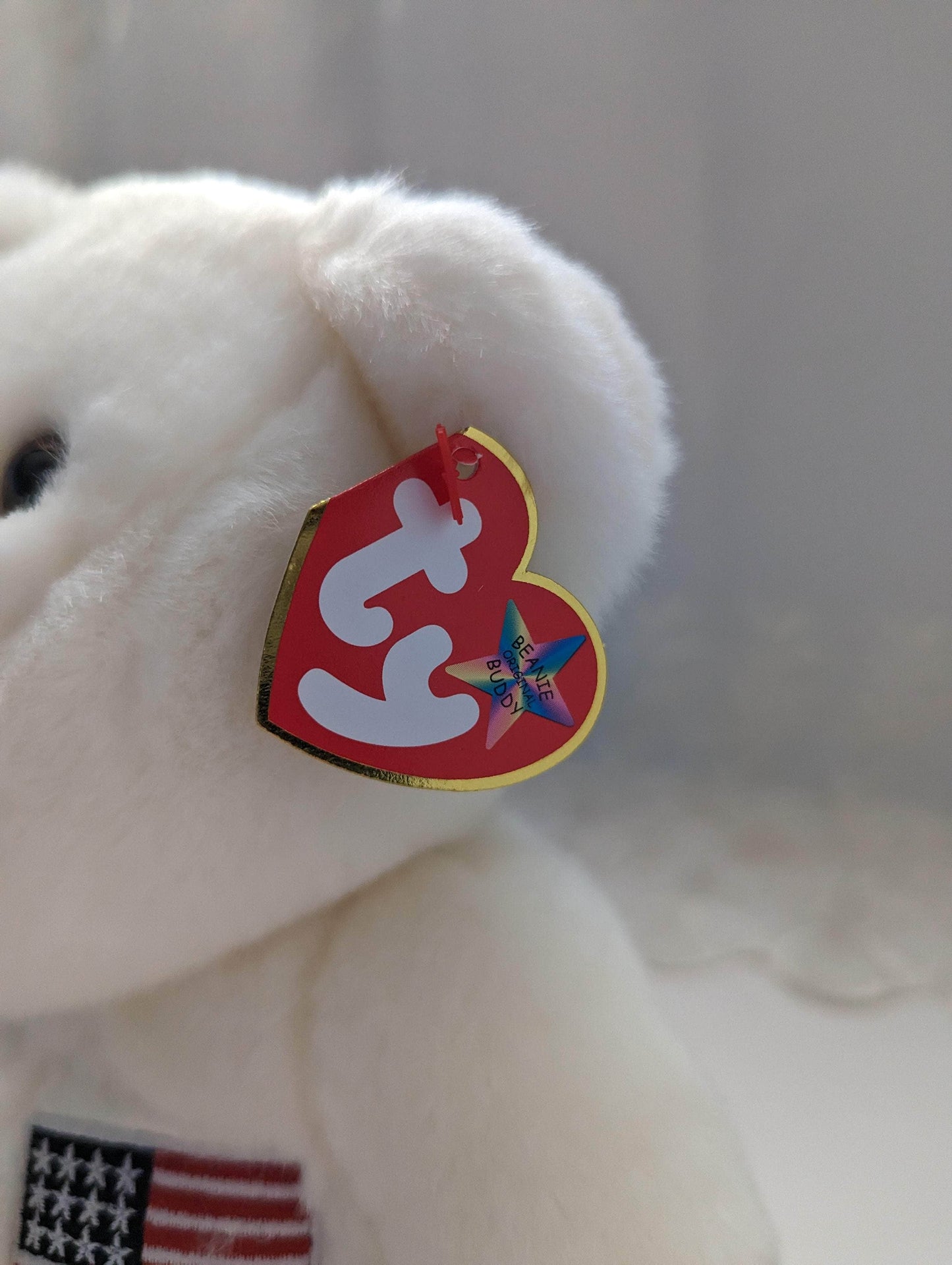 Ty Beanie Buddy - Libearty The Bear (USA exclusive) (14in) - Vintage Beanies Canada