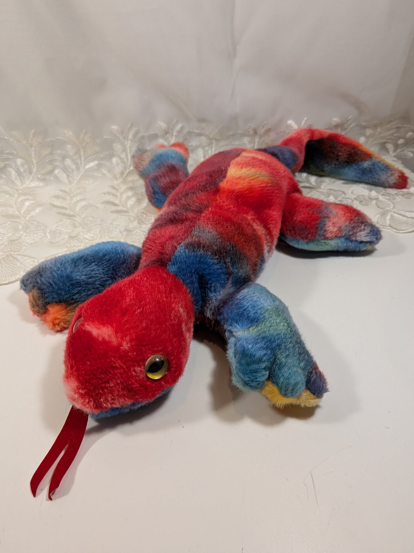 Ty Beanie Buddy - Lizzy The multicolor Lizard (20in) No tag, Pre - Owned condition - Vintage Beanies Canada
