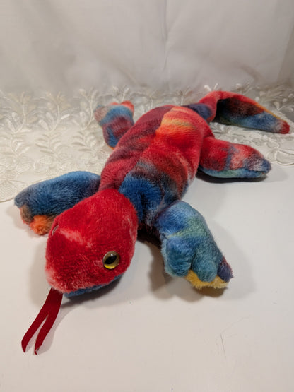 Ty Beanie Buddy - Lizzy The multicolor Lizard (20in) No tag, Pre - Owned condition - Vintage Beanies Canada