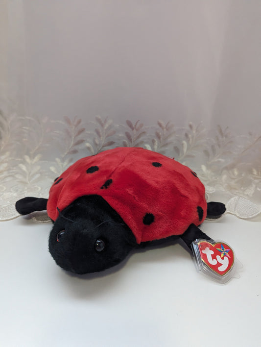 Ty Beanie Buddy - Lucky The Ladybug (10in) - Vintage Beanies Canada
