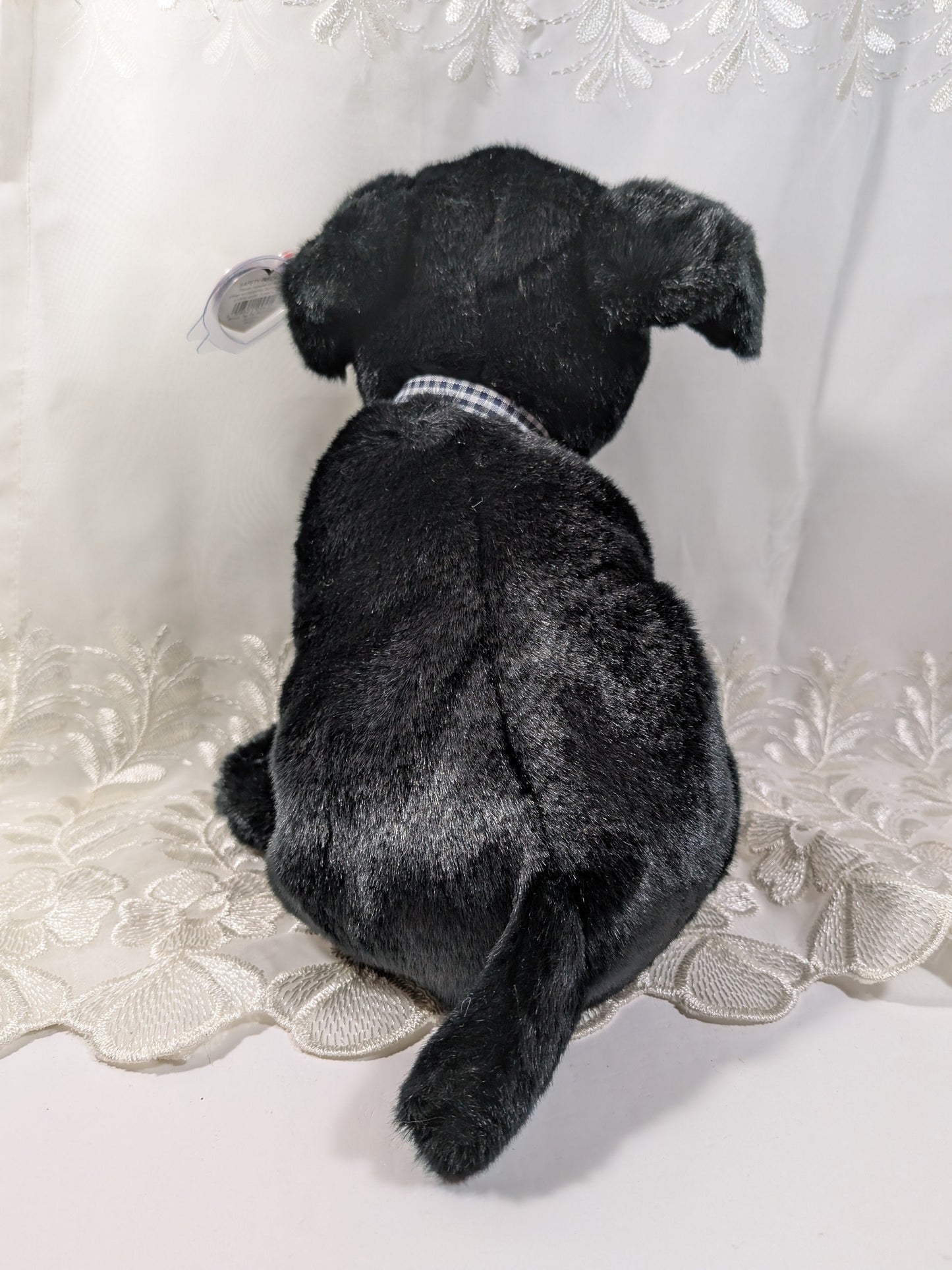 Ty Beanie Buddy - Luke the Black Lab Dog (9.5in) - Vintage Beanies Canada