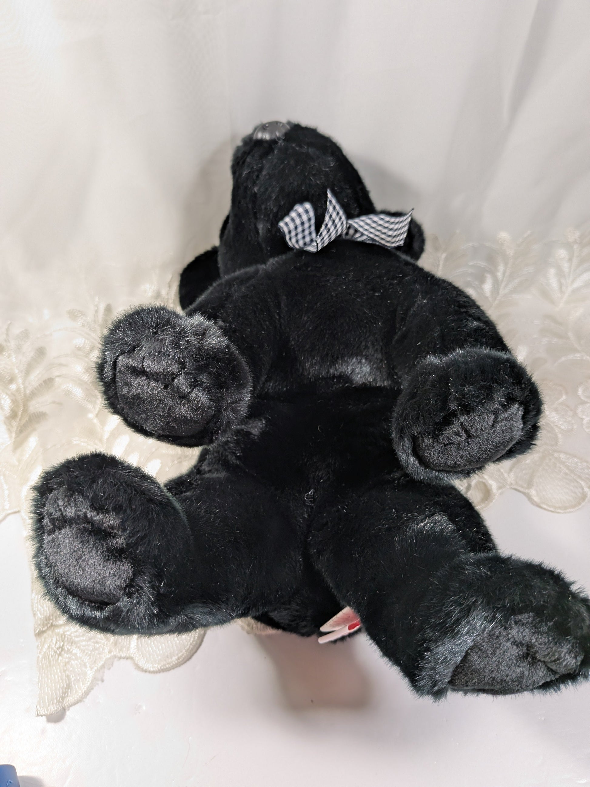 Ty Beanie Buddy - Luke the Black Lab Dog (9.5in) - Vintage Beanies Canada
