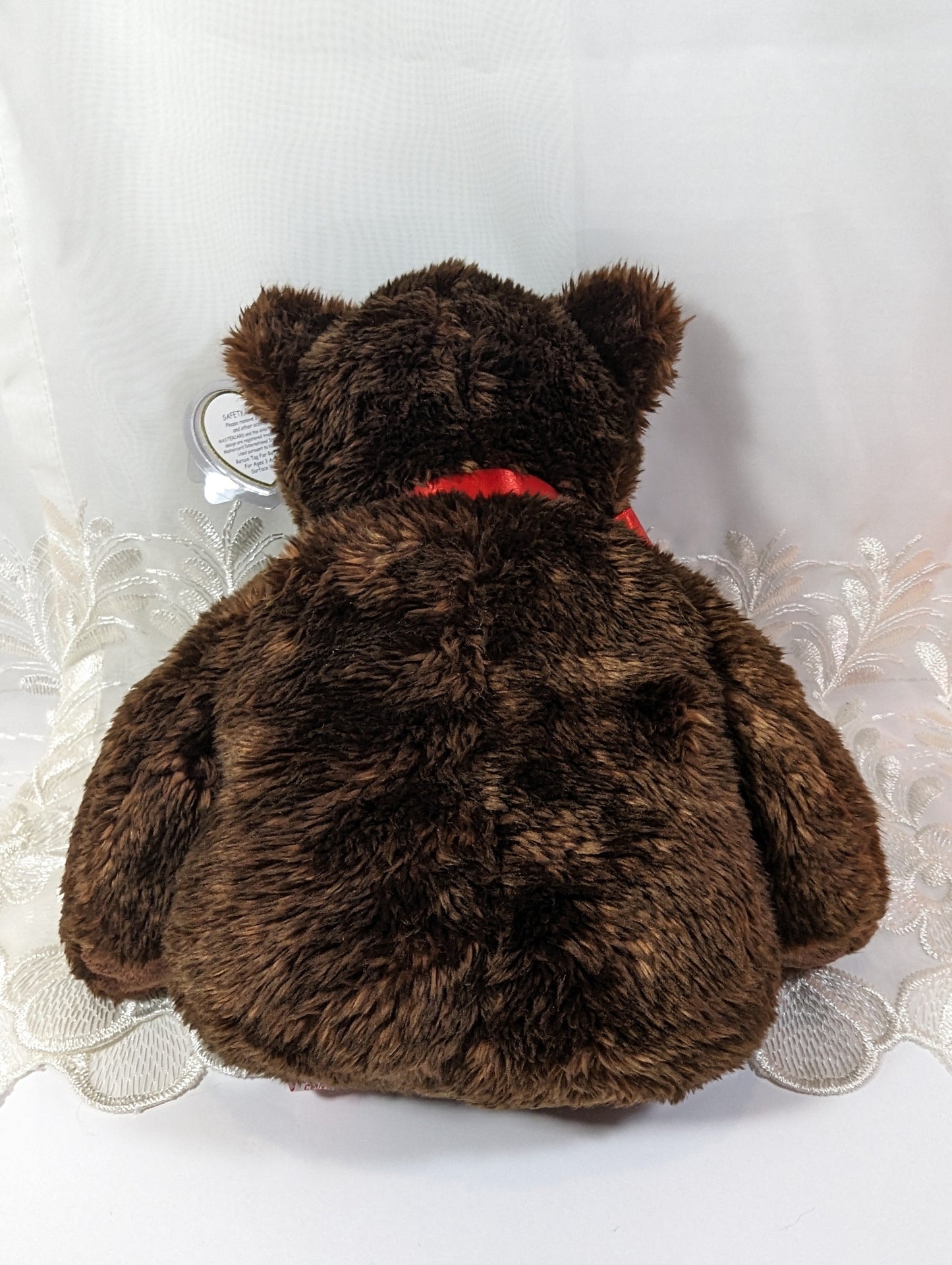 Ty Beanie Buddy - M.C. Beanie the Brown Mastercard Bear (14in) Near Mint Tag - Vintage Beanies Canada