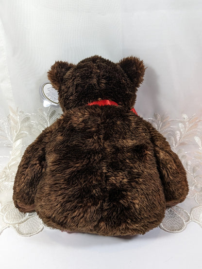 Ty Beanie Buddy - M.C. Beanie the Brown Mastercard Bear (14in) Near Mint Tag - Vintage Beanies Canada